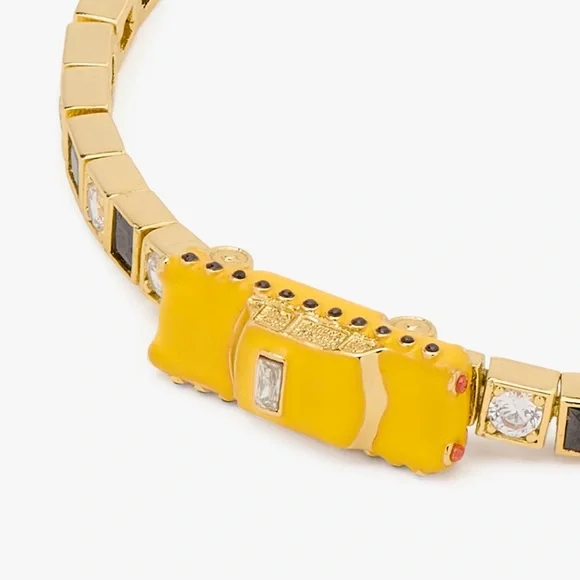 Kate Spade New York Novelty Hit The City Taxi Slider Bracelet - Picture 15 of 16